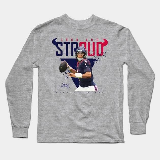 CJ Stroud Long Sleeve T-Shirt by Juantamad